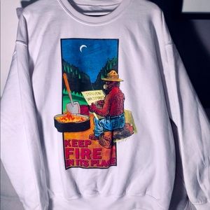 Original Smokey the Bear Graphic Pullover